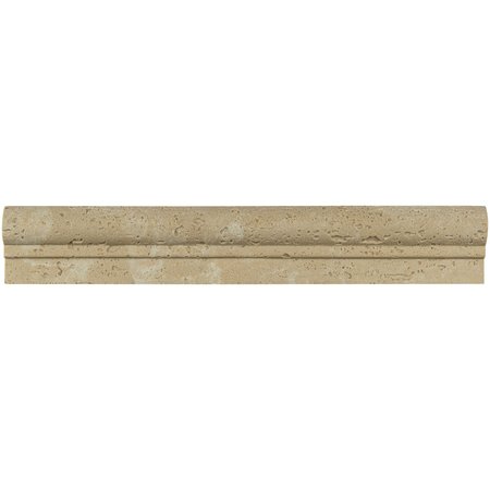 MSI Chiaro Crown Molding 2 in. x 12 in. Honed Engineered Stone Wall Tile, 20PK ZOR-MD-0507
